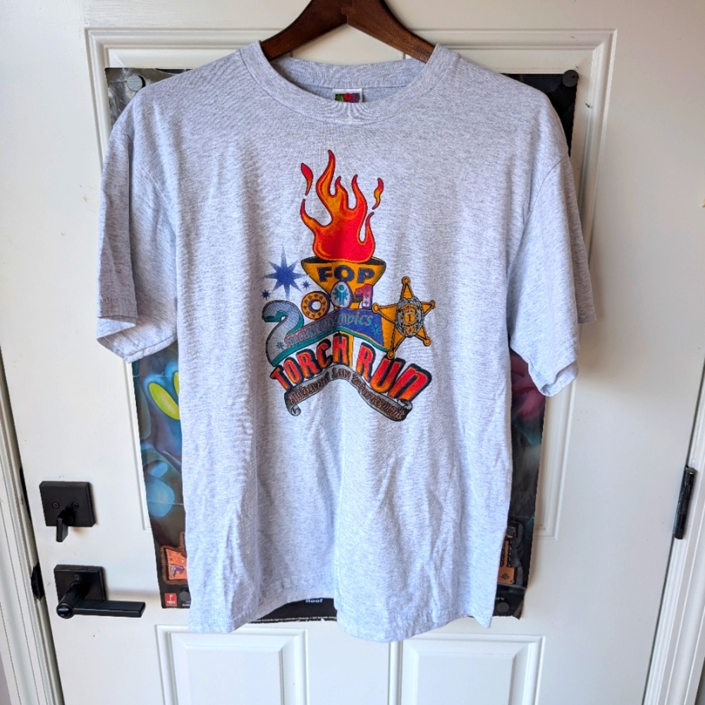 Vtg. FOP Torch Run Tee